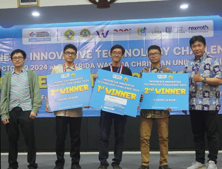 Para Pemenang Coding Senior Lomba IIT